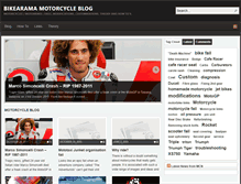 Tablet Screenshot of bikearama.com